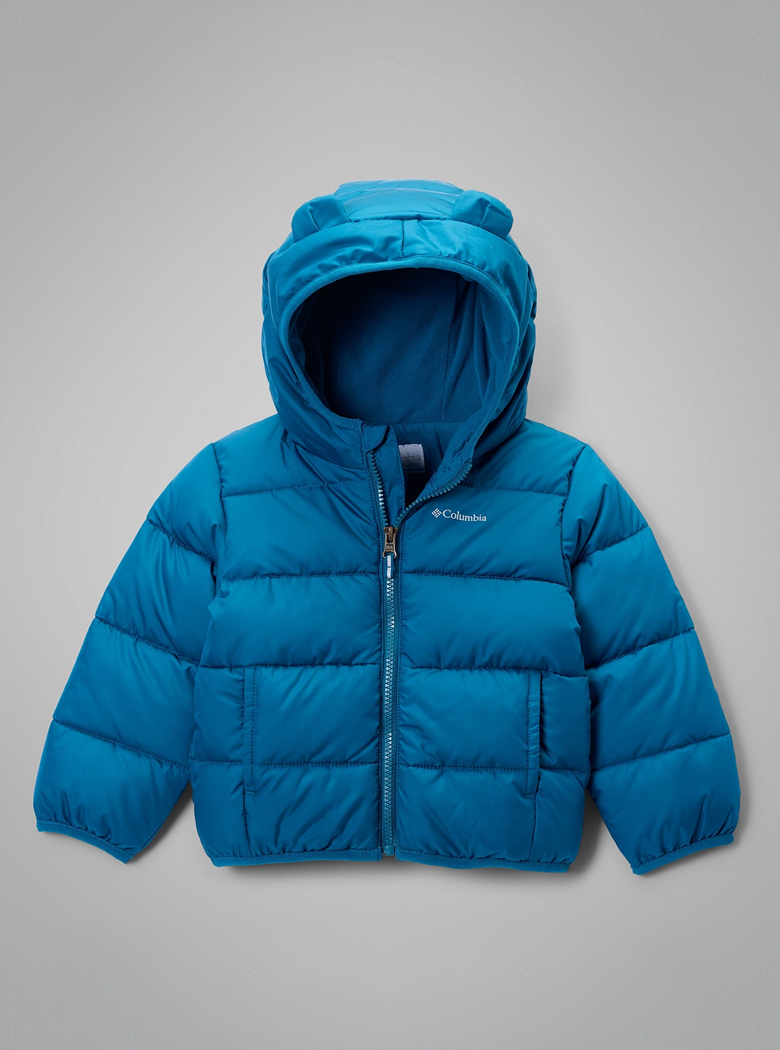 Blue toddler puffer jacket