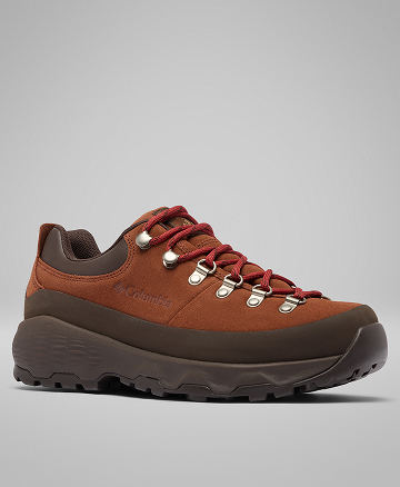 Woman's orange shoe